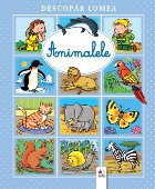 coperta Descopăr lumea. Animalele