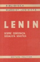 Despre democratia socialista sovietica