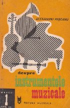 coperta Despre instrumentele muzicale