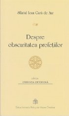 Despre obscuritatea profetiilor