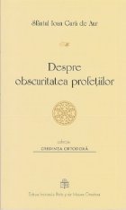 Despre obscuritatea profetiilor