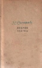 coperta Despre teatru