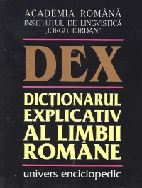 DEX - Dictionarul explicativ al limbii romane (editia a II-a)