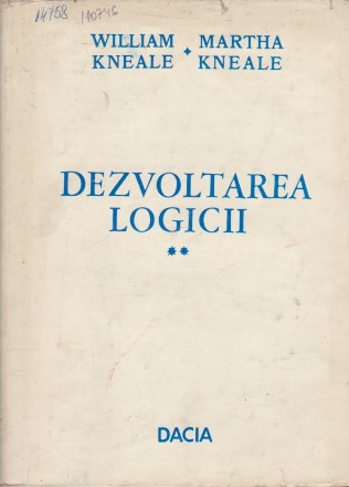 Dezvoltarea Logicii, Volumul al II-lea