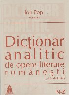 Dictionar analitic de opere literare romanesti (N-Z)