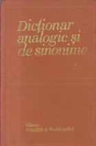 Dictionar analogic sinonime limbii romane