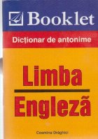 Dictionar de Antonime. Limba Engleza