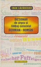 Dictionar argou limbaj colocvial German