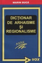 Dictionar de arhaisme si regionalisme