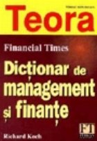 Dictionar mangement finante
