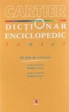 coperta Dictionar Enciclopedic Junior (35346 de articole) - nume comune ( 20026 de articole), nume proprii (15320 de a