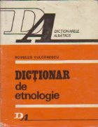 Dictionar etnologie