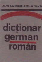 Dictionar German Roman (Pentru uzul