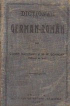Dictionar German-Roman (Editie antebelica)