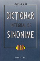 Dictionar integral sinonime