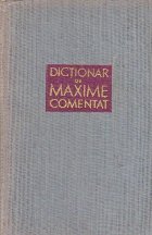 Dictionar de maxime comentat