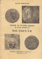 Dictionar Oameni cultura romani arta
