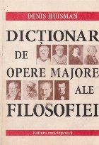 Dictionar Opere Majore ale Filosofiei