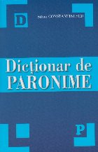 Dictionar de paronime de uz scolar
