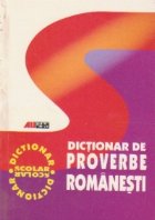 coperta DICTIONAR DE PROVERBE ROMANESTI