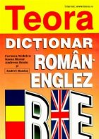 coperta Dictionar roman-englez