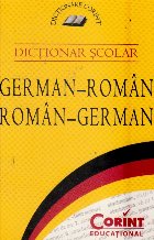coperta Dictionar scolar german-roman, roman-german