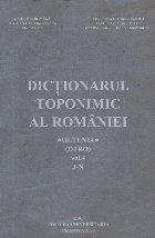 Dictionarul toponimic Romaniei Oltenia (DTRO)