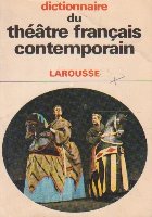 coperta Dictionnaire du theatre francais contemporain