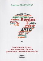 Die Syntax der Deutschen Sprache : (kontrastiv Deutsch-Rumänisch)