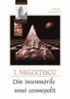 coperta Din insemnarile unui cosmopolit