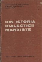 Din istoria dialecticii marxiste