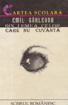 coperta Din lumea celor care nu cuvanta