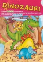 Dinozauri. Carte de colorat + poster cu informatii + abtibilduri