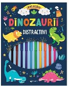 coperta Dinozaurii distractivi : să ne jucăm!