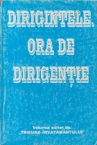 Dirigintele Ora dirigentie