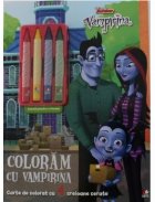 Disney. Vampirina. Coloram cu Vampirina. Contine 4 creioane cerate