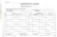 Dispozitie de Livrare (autocopiativa)