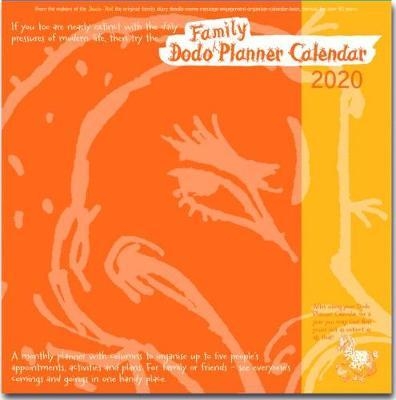 Dodo Family Planner Calendar 2020 - Month to View with 5 Dai