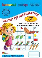 Domeniul ştiinţe activităţi matematice grupa