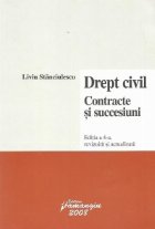 Drept civil Contracte succesiuni Editia