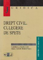 Drept civil Culegere spete