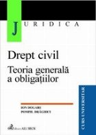 Drept civil Teoria generala obligatiilor