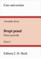 coperta Drept penal. Partea generala. Editia 2