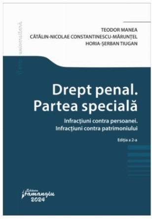 Drept penal - Partea specială : infracţiuni contra persoanei - infracţiuni contra patrimoniului