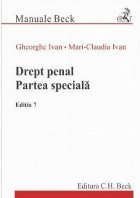 Drept penal - Partea specială : conform Codului penal