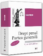 coperta Drept penal : partea generală