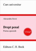 coperta Drept penal. Partea speciala