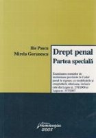 Drept penal Partea speciala