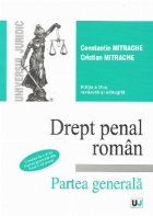 Drept penal roman Partea generala