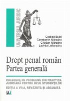 Drept penal roman Partea generala